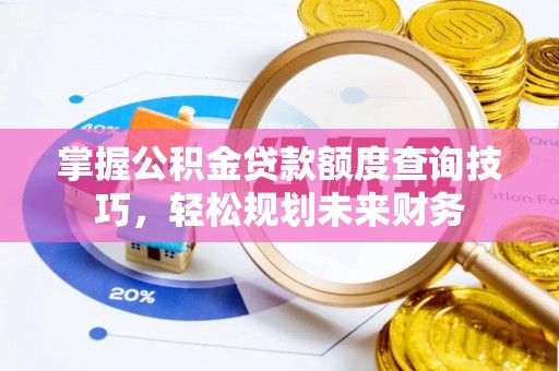 广宗掌握公积金贷款额度查询技巧，轻松规划未来财务